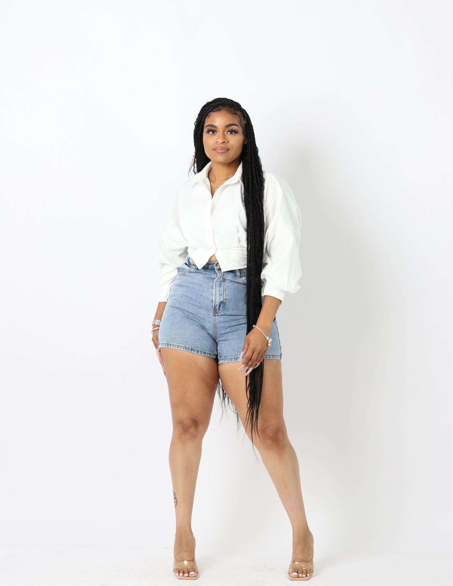 Maila High Waist Shorts